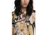T-Shirt À Manches Courtes En Tricot – Femme