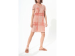 Robe rose velours