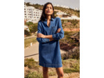 Robe en jean courte