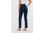 Pantalon straight fit, coupe droite, taille haute