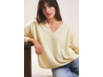 Pull en 100% cachemire à Col V