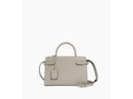 Sac à main moyen modèle Emilie en cuir grainé