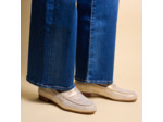 Mocassins Femme Manille Doré