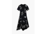 Robe À Manches Courtes En Maille – Femme