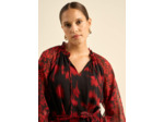 Robe courte imprimée
