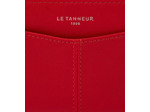 Porte cartes Charlotte en cuir lisse