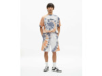 T-shirt avec print devant new light blue