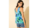 Top sans manches imprimé