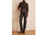 Jean slim enduit en coton ANETTE