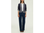 Gilet en crochet bicolore - JOYA