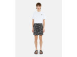 Short De Bain Imprimé black