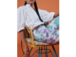 Jean tie & dye parme multicolore