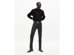 Chemise style western noire black