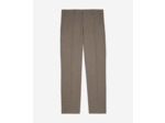 Pantalon de costume large beige melange