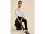 Chemise détails broderies ton sur ton