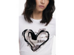 T-Shirt À Manches Courtes En Maille – Femme