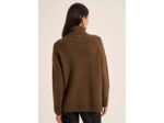 Pull col roulé en laine