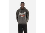 Sweat a capuche avec print devant black
