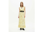 Robe longue sans manches yellow
