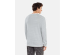 Pull Blason À Rayures En Laine Et Cachemire white / blue