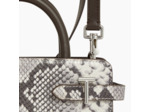 Petit sac à main Emilie en cuir effet python