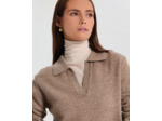 Pull Namba Taupe en Laine