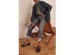 Jean droit DELIA CROPPED en coton