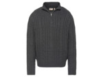 Pull camionneur en maille torsadée