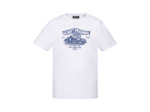 T-shirt imprimé logo moto vintage