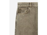 Jean droit olive vert