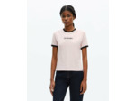 T-shirt manches courtes print classique lila