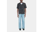 Chemise manches courtes avec imprimé cerise black