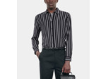 Chemise avec imprimé pied de poule black white