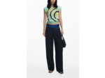 T-Shirt Sans Manches En Maille – Femme