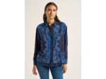 Chemise imprimée à manches longues