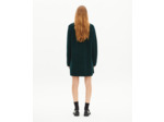 Robe courte en laine verte green