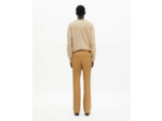 Pantalon jambes evasees camel