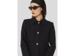 Manteau Marley Nuit en Laine Froide