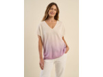 Pull manches courtes tie and die