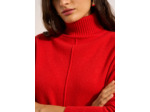 Pull à col roulé en laine