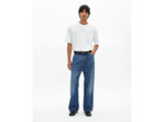 T-shirt mixte large uni blanc white
