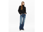 Jean droit blue electric