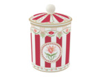 FLOWERY Pot avec couvercle 11.5cm x 18h