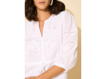 Robe courte détails broderies