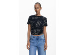 T-Shirt À Manches Courtes En Maille – Femme