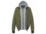 Bomber à plastron capuche amovible AERO SCHOTT