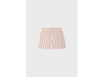 Short rose à rayures - CARLA