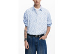 Chemise À Manches Longues En Tissu – Homme
