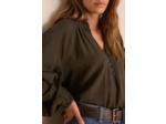 Blouse brodée SIMONE en 100% coton
