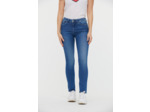 Denim slim fit effet push up , jambes ajustées, taille medium haute